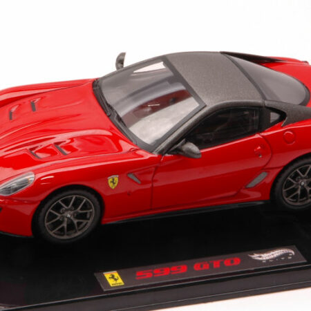 Hot Wheels FERRARI 599 GTO RED 1:43