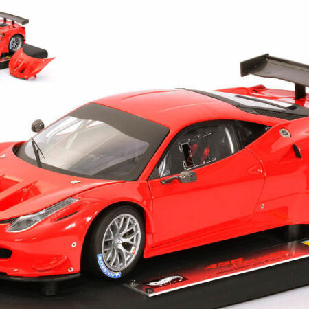 Hot Wheels FERRARI 458 ITALIA GT2 PRESENTATION VERSION RED 1:18