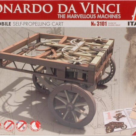 Italeri AUTOMOBILE LEONARDO KIT cm 10