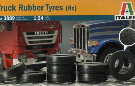 Italeri GOMME PER MOTRICE CAMION 8 Pz.KIT 1:24