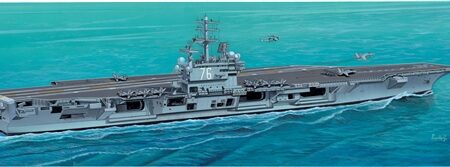 Italeri USS RONALD REAGAN KIT 1:720