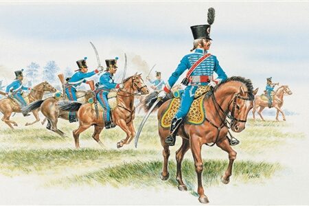 Italeri FRENCH HUSSARS 1^ REGIMENT KIT 1:72