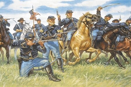 Italeri UNION CAVALRY THE BLUE JACKETS KIT 1:72