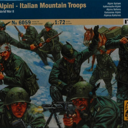 Italeri ITALIAN MOUNTAIN TROOPS "ALPINI"  KIT 1:72