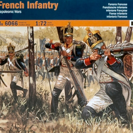 Italeri FRENCH INFANTRY NAPOLEONIC WARS KIT 1:72