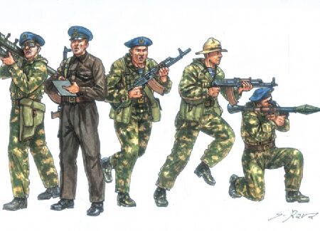 Italeri SOVIET SPECIAL FORCES 80s KIT 1:72