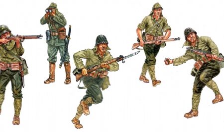 Italeri WWII JAPANESE INFANTRY  KIT 1:72