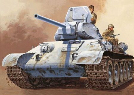 Italeri T 34/79 RUSSIAN TANK 1:72