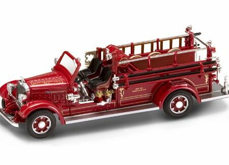 Lucky Die Cast MACK TYPE 75 BX 1935 FIRE TRUCK 1:43