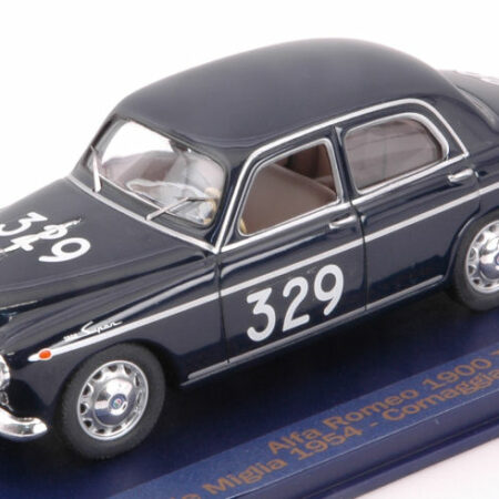 M4 ALFA ROMEO 1900 TI N.329 MILLE MIGLIA 1954 CORNAGGIA MEDICI-GRASSI 1:43