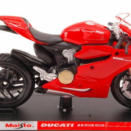 Maisto DUCATI 1199 PANIGALE 2012 RED 1:18