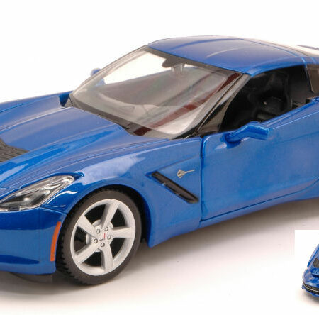 Maisto CORVETTE STINGRAY 2014 BLUE 1:24