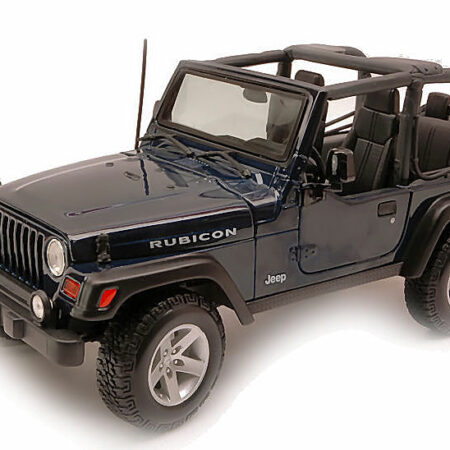 Maisto JEEP WRANGLER RUBICON 1997 BLUE 1:18