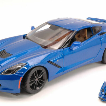 Maisto CORVETTE STINGRAY Z51 2014 BLUE 1:18