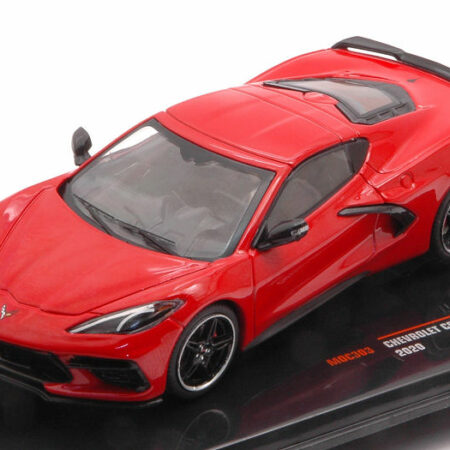 Ixo Model CHEVROLET CORVETTE C8 2020 RED 1:43