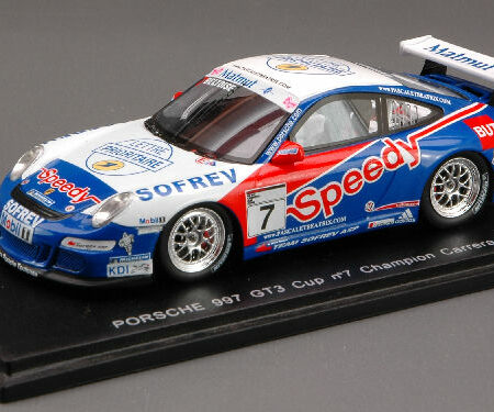 Spark Model PORSCHE 997 N.7 CARRERA CUP 08 1:43