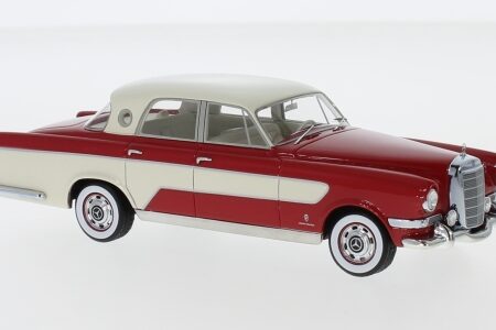 Neo Scale Models MERCEDES GHIA 300C BERLINA 1956 RED/BEIGE 1:43