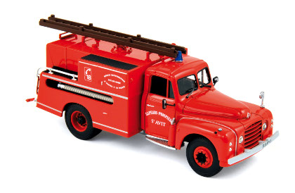 Norev CITROEN T46 1962 POMPIERS POMPE GUINARD 1:43