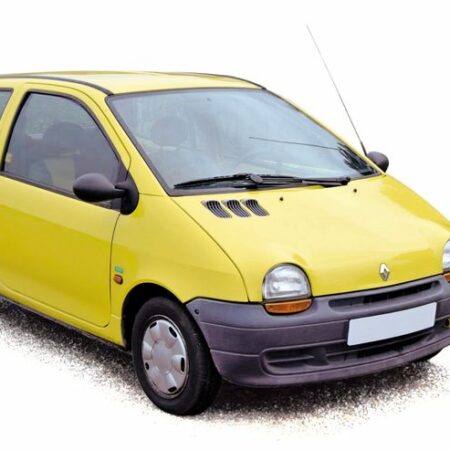 Norev RENAULT TWINGO 1995 LEMON YELLOW & UNITED DECO 1:18