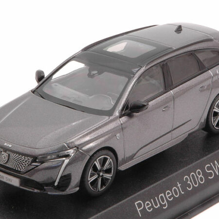 Norev PEUGEOT 308 SW GT 2021 PLATINIUM GREY 1:43