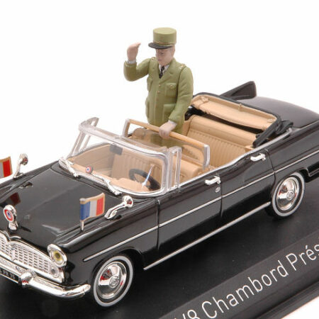 Norev SIMCA V8 CHAMBOARD PRESIDENTIELLE 1960 W/FIGURE 1:43