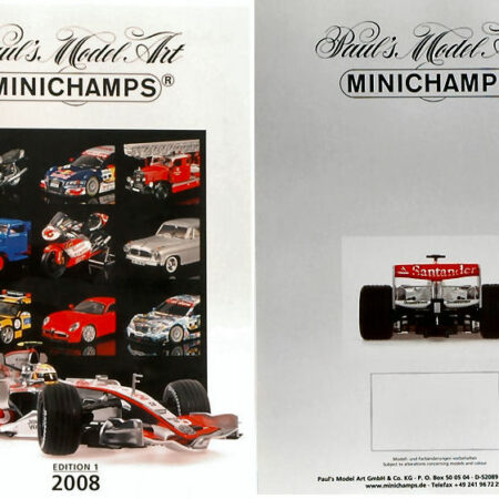 Minichamps CATALOGO MINICHAMPS 2008 PAG.219