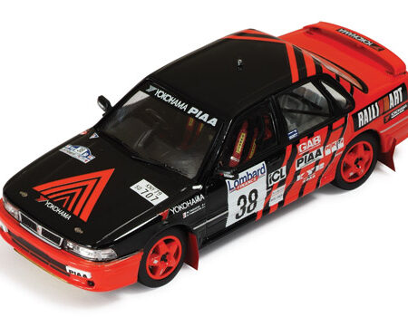 Ixo Model MITSUBISHI GALANT  N.38 15th RAC 1991 TAGUCHI-YAMAUCHI 1:43