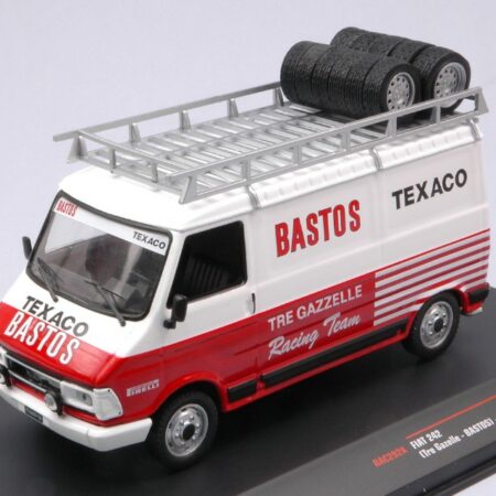 Ixo Model FIAT 242 BASTOS ASSISTANCE WITH ROOF RACK 1:43