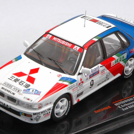 Ixo Model MITSUBISHI GALANT VR-4 N.9 RAC RALLY 1990 ERIKSSON-PARMANDER 1:43