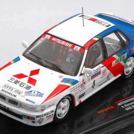 Ixo Model MITSUBISHI GALANT VR-4 N.4 RAC RALLY 1990 VATANEN-BERGLUND 1:43