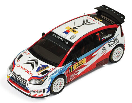 Ixo Model CITROEN C4 N.7 CATALUNJA 2009 1:43