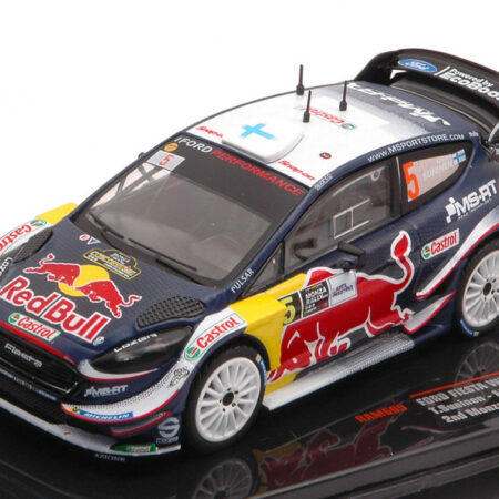 Ixo Model FORD FIESTA RS WRC N.5 2nd RALLY MONZA 2018 SUNINEN-SALMINEN 1:43