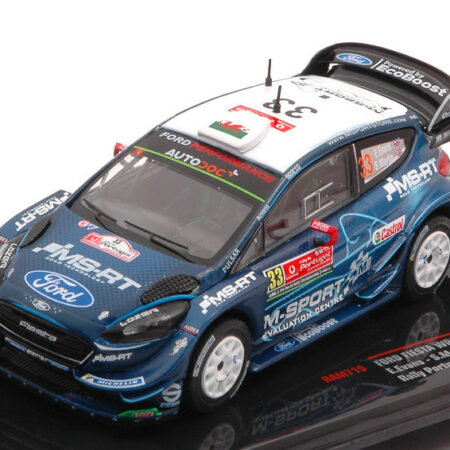 Ixo Model FORD FIESTA RS WRC N.33 RALLY PORTUGAL 2019 EVANS-MARTIN 1:43