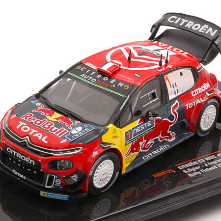 Ixo Model CITROEN C3 WRC N.1 FINLAND RALLY 2019 OGIER-INGRASSIA 1:43