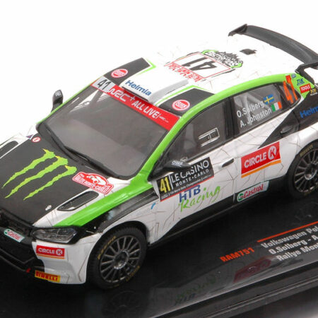 Ixo Model VW POLO GTI R5 N.41 RALLY MONTE CARLO 2020 SOLBERG-JOHNSTON 1:43