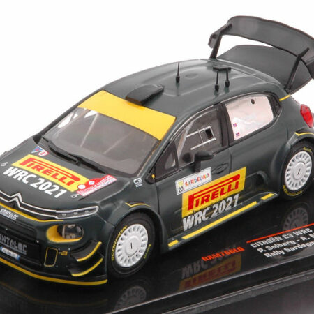 Ixo Model CITROEN C3 WRC N.21 RALLY SARDEGNA 2020 SOLBERG-MIKKELSEN 1:43