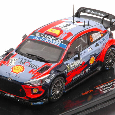 Ixo Model HYUNDAI i20 COUPE WRC N.6 RALLY MONZA 2020 SORDO-DEL BARRIO 1:43