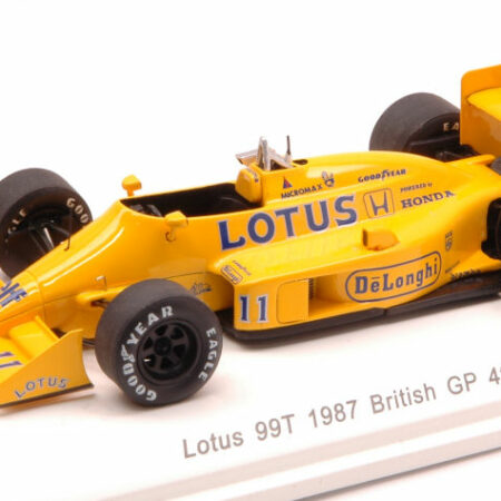 Reve Collection LOTUS 99T S.NAKAJIMA 1987 N.11 4th GR.BRITAIN GP W/DECALS 1:43