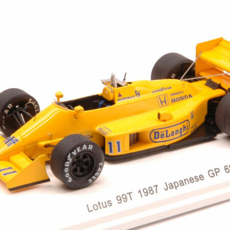 Reve Collection LOTUS 99TB S.NAKAJIMA 1987 N.11 6th JAPAN GP W/DECALS 1:43