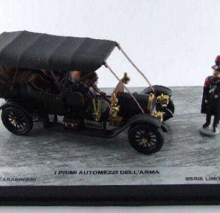 Rio FIAT 60 CV I PRIMI AUTOMEZZI DELL ARMA W/2 FIGURES ED.LIM.PCS 200 1:43