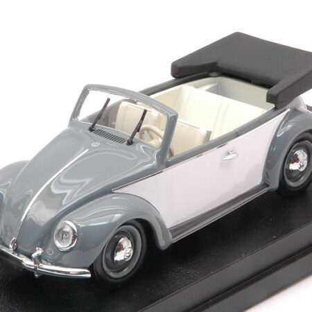 Rio VW CABRIO KARMANN 1949 GREY/WHITE 1:43