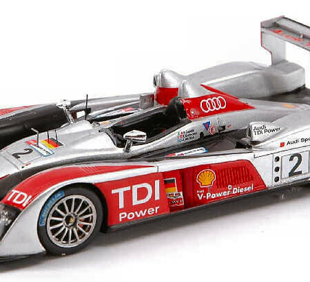 Spark Model AUDI R 10 N.2 LM 2007 1:43