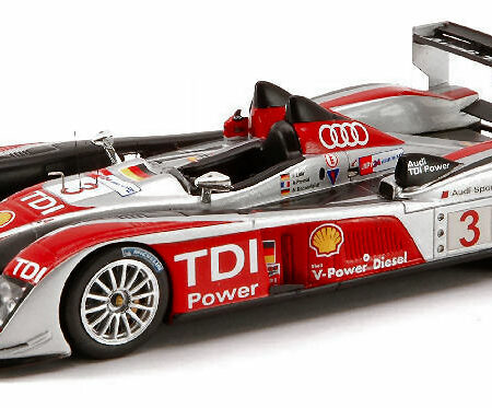 Spark Model AUDI R 10 N.3 4th LM 2008 1:43