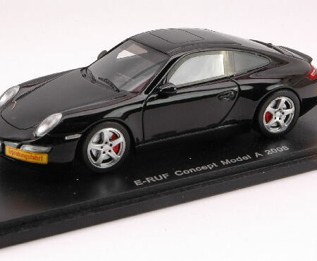 Spark Model E-RUF CONCEPT 2008 BLACK 1:43