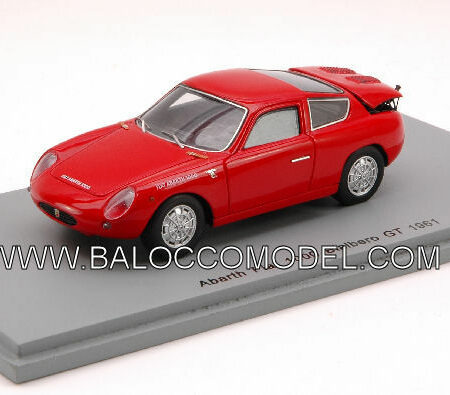 Spark Model ABARTH 1000 BIALBERO GT  61 RED 1:43