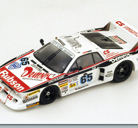 Spark Model LANCIA BETA MONTE CARLO N.65 22th LM 1982 GIUDICI-PERRIER-SALAM 1:43