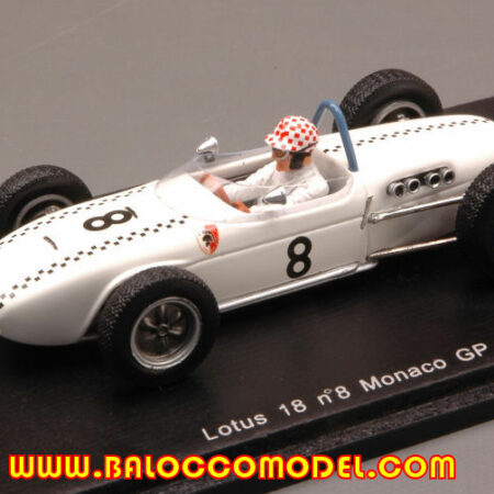 Spark Model LOTUS M.MAY 1961 N.8 MONACO GP 1:43