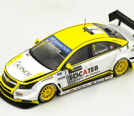 Spark Model CHEVROLET CRUZE N.7 3rd R2 MARRAKECH WTCC 2014 H.VALENTE 1:43