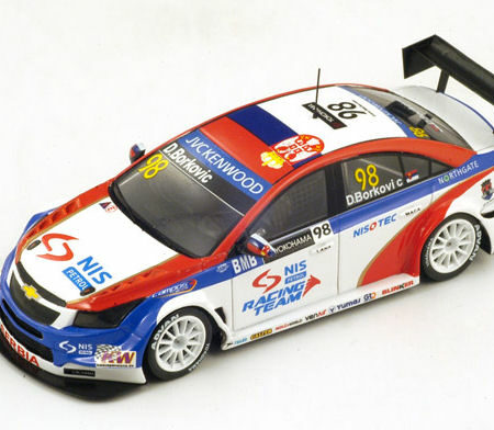 Spark Model CHEVROLET CRUZE N.98 HUNGARORING WTCC 2014 D.BORKOVIC 1:43