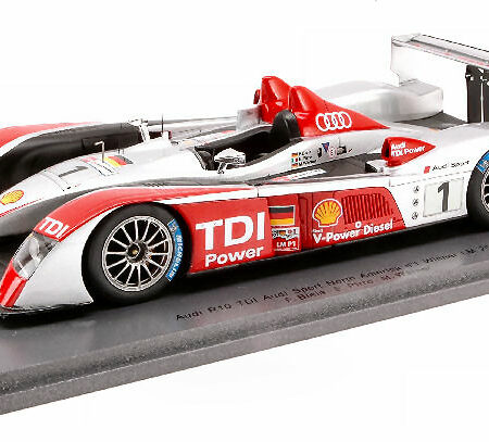 Spark Model AUDI R 10 N.1 WINNER LM 2007 1:24